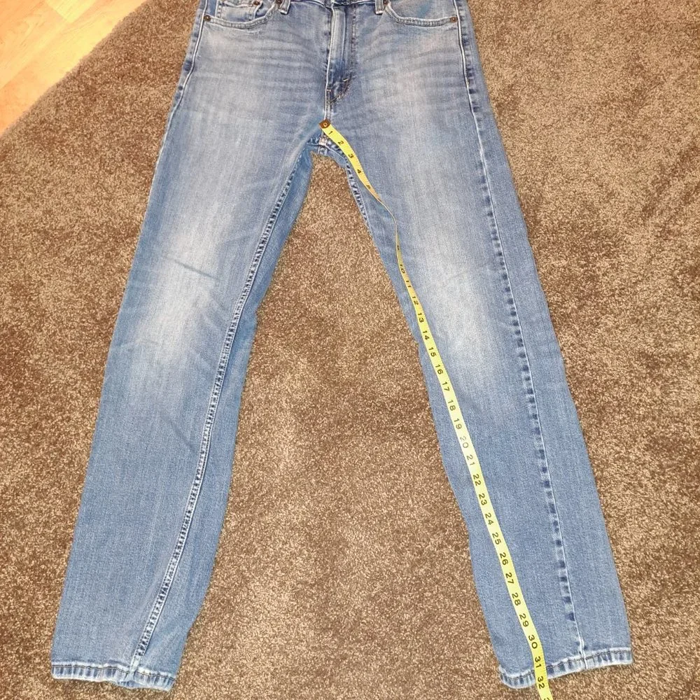 Levi Strauss &Co 513 Slim Straight Fit Jeans Water <Less W30xL32 - Picture 4 of 10